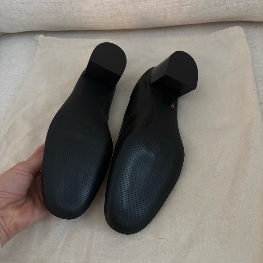 Everlane day heel in black leather - Picture 8 of 8